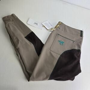 Piper by Smartpak Full Seat Breeches Pants Women’s Size 34R Beige Riding